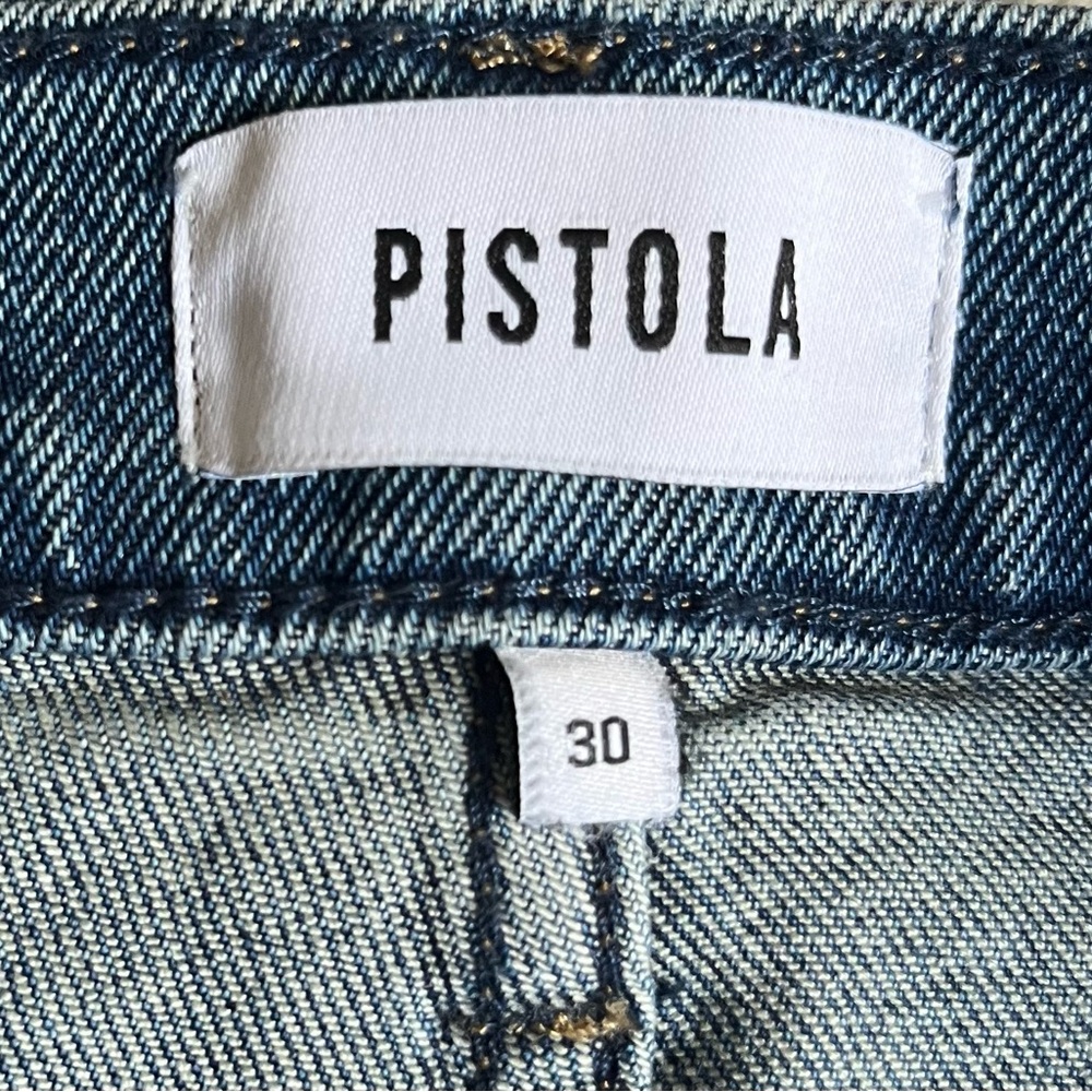 NWT Pistola Charlie High Rise Classic Straight Jean Size 30 - Picture 5 of 7